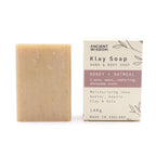 Honey and Oatmeal Clay Soap