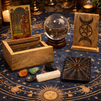 Small Tarot Card Box with Holder