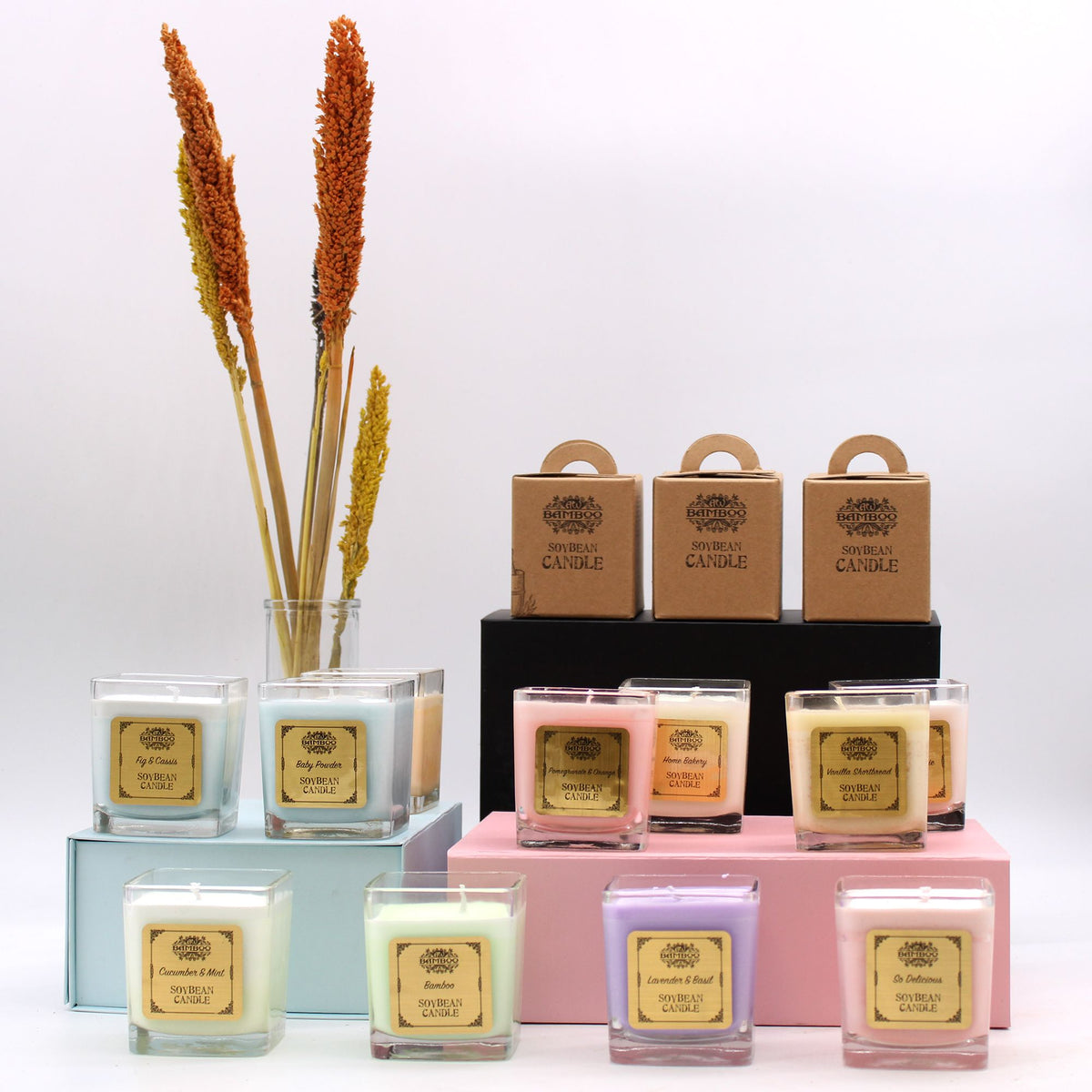 Cucumber Mint Soy Wax Jar Candle