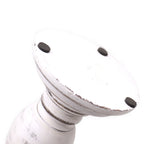 Whitewash Wooden Candle Holder – 23 × 10cm