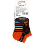 Mandala Flowers Low Trainer Socks – UK 36–40