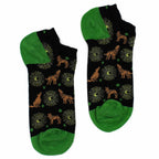 Moonlight Wolves Bamboo Trainer Socks – UK 36–40