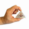 Orgonite Pyramid with Gemstone Chips and Copper – 55mm