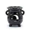 Black Ceramic Moon and Stars Oil Burner