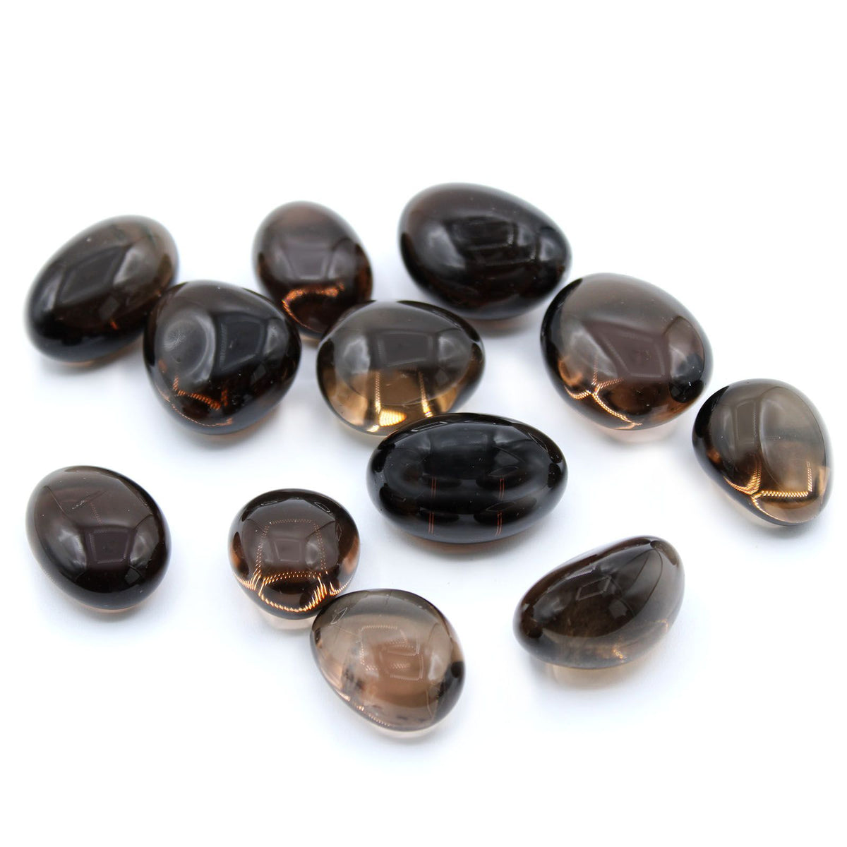 Smoky Quartz Tumble Stones – Pack of 24