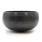 Small Black Beaten Singing Bowl – 14cm