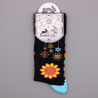 Mandala Flowers Bamboo Socks – EU 36–40