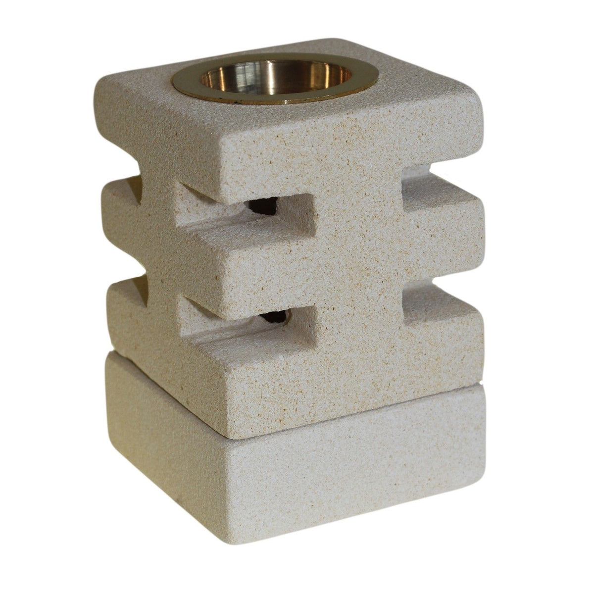 Abstract Cuts Sandstone Oil Burner