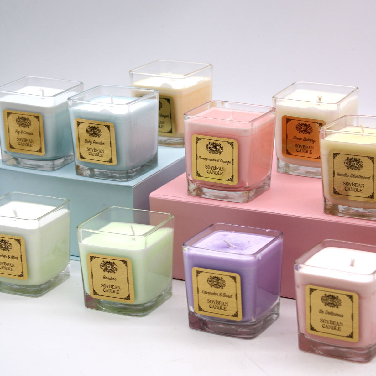 Cucumber Mint Soy Wax Jar Candle