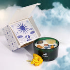 The Sun Crystal Magic Flower Candle