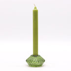 Flower Flip Glass Candle Holders – Garden Jade, Set of 2
