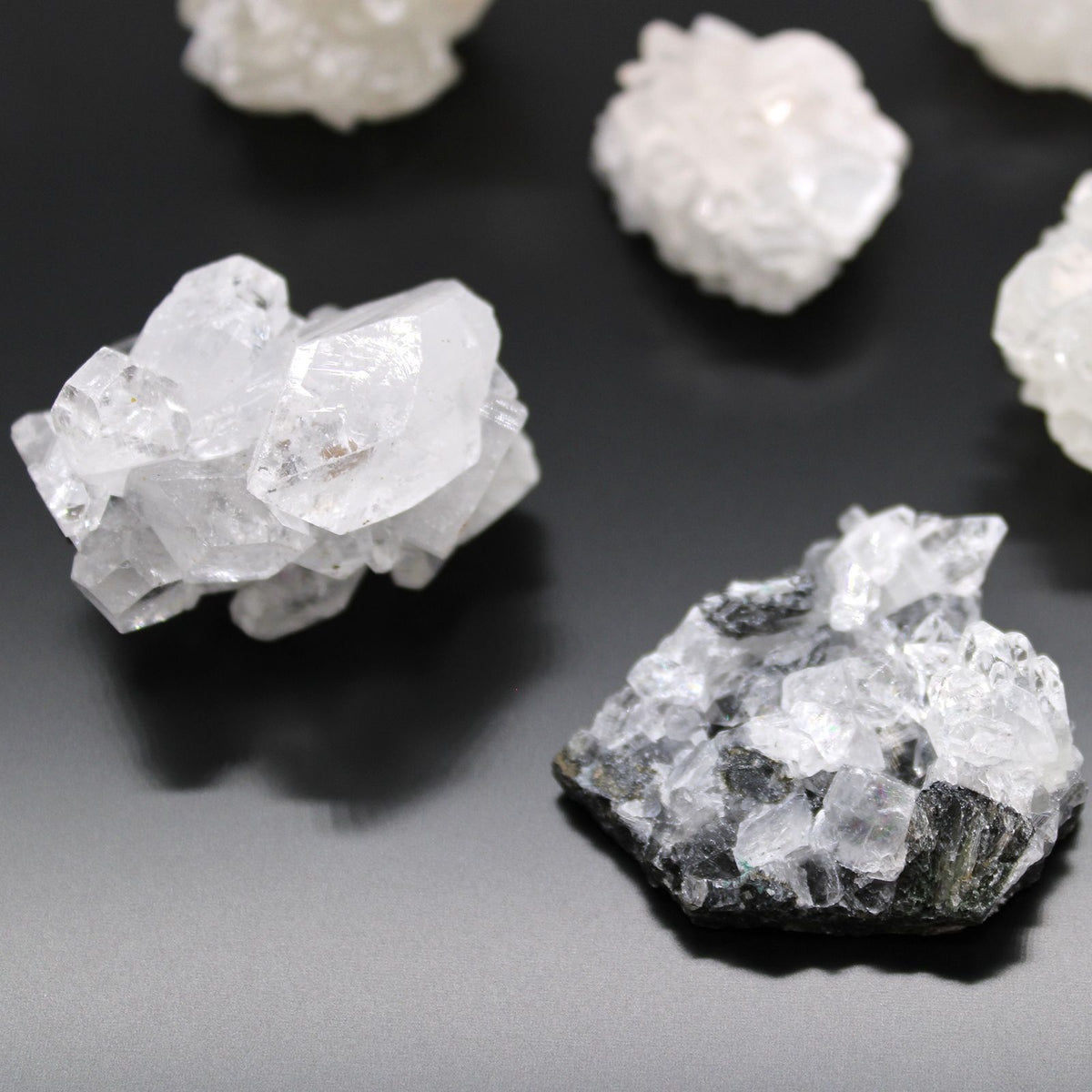 White Apophyllite Cluster – 20–30mm