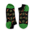 Moonlight Wolves Bamboo Trainer Socks – UK 36–40