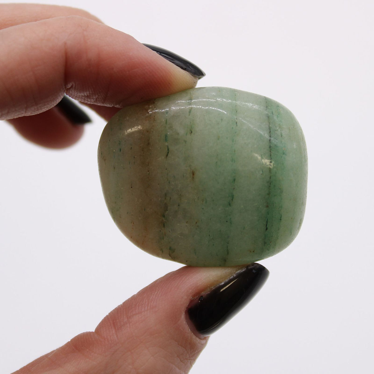 Green Aventurine Tumble Stones – Set of 6
