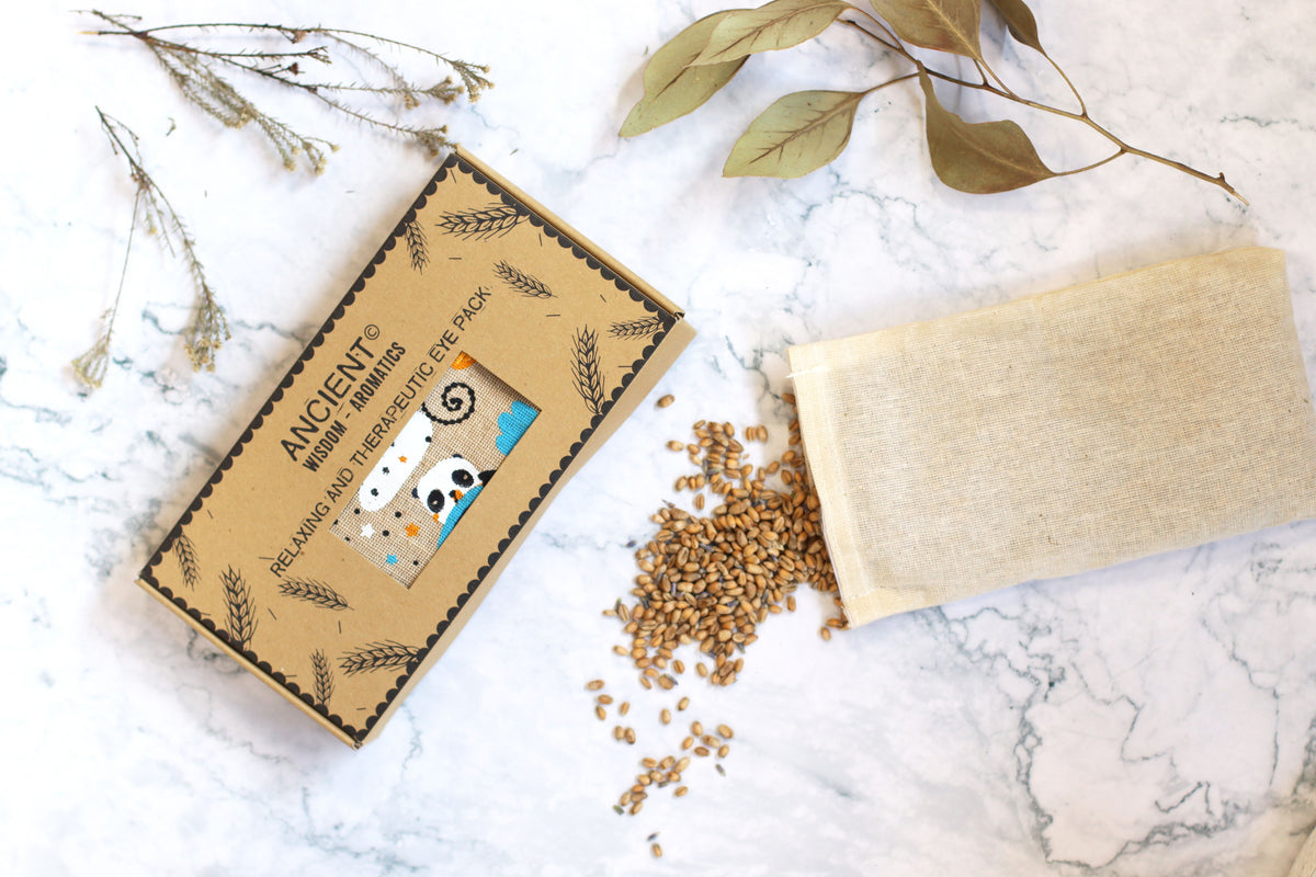 Lavender Eye Pillow with Gift Box – Sleepy Panda