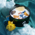 The Sun Crystal Magic Flower Candle