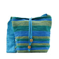 Spring Meadows Nepal Sling Bag – Green and Blue