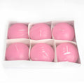 Large Pink Floating Candles