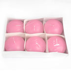 Large Pink Floating Candles