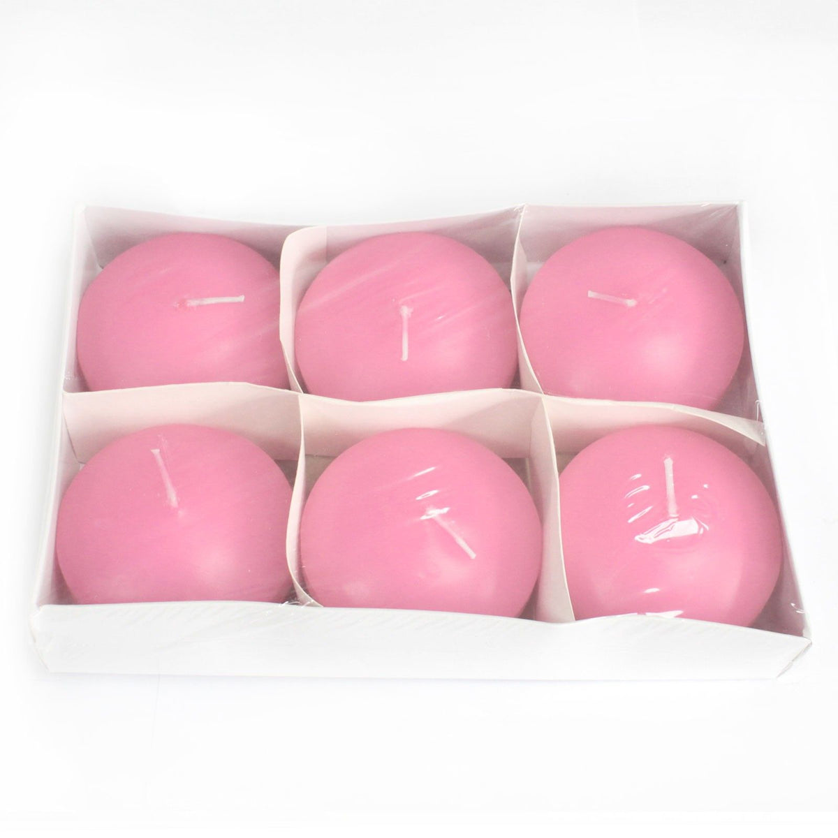 Large Pink Floating Candles