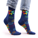 Rainbow Chakra Bamboo Socks – UK 4–7