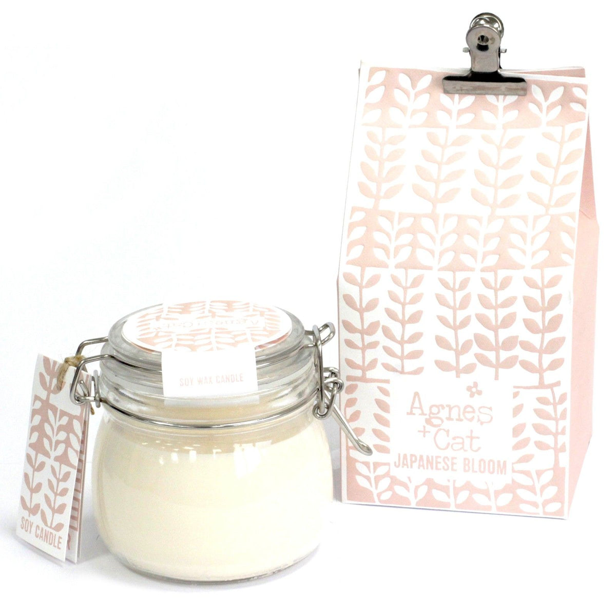 Japanese Bloom Soy Wax Kilner Jar Candle – 400ml