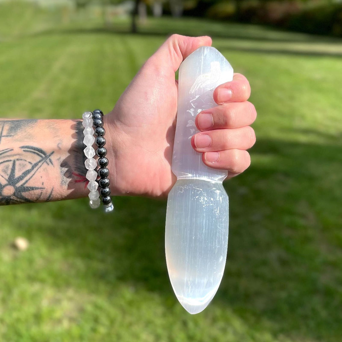 Selenite Ritual Knife – Releasing Bonds