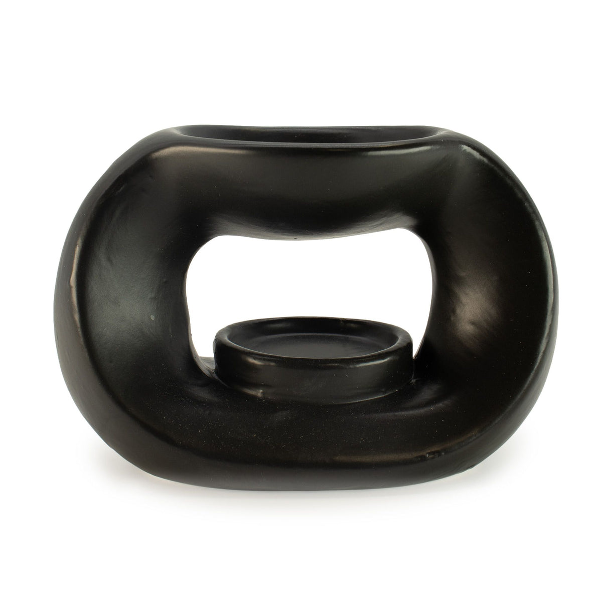 Matt Black Ceramic Zen Oil Burner