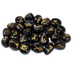 Indian Rune Set in Black Onyx Pouch