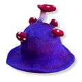 Very Violet Felted Mushroom Hat