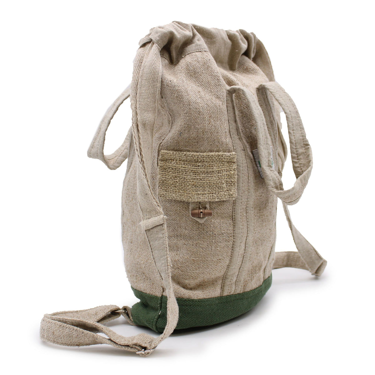 Hemp and Cotton Laptop Backpack