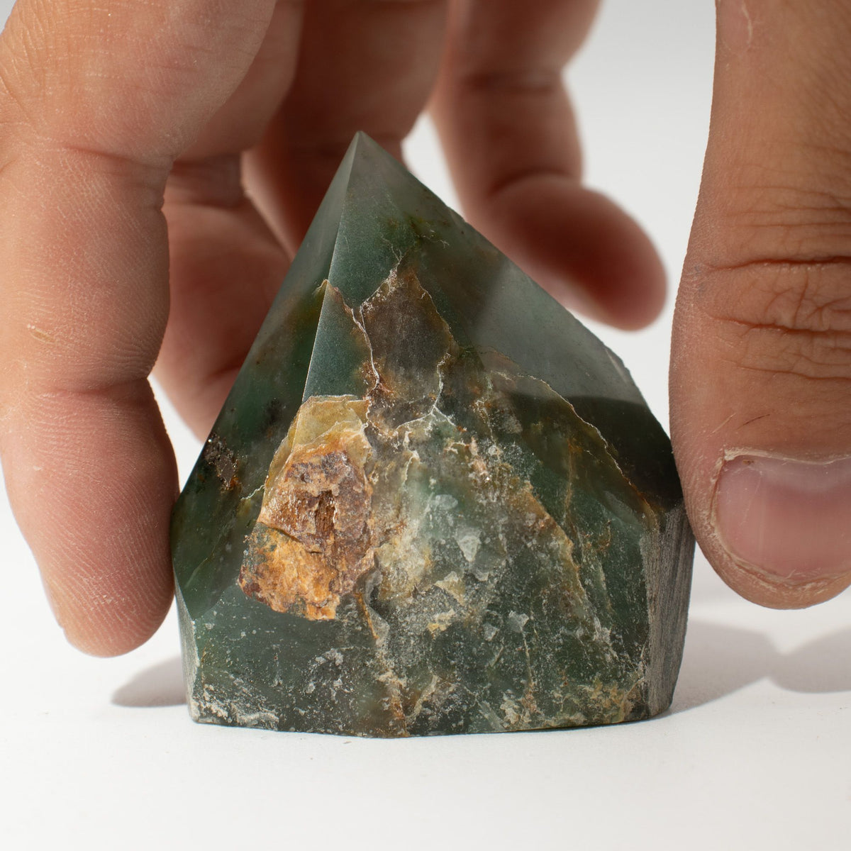 Green Aventurine Polished Gemstone Points – Approx. 5–6