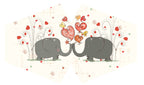 Love Elephants Reusable Fashion Face Covering