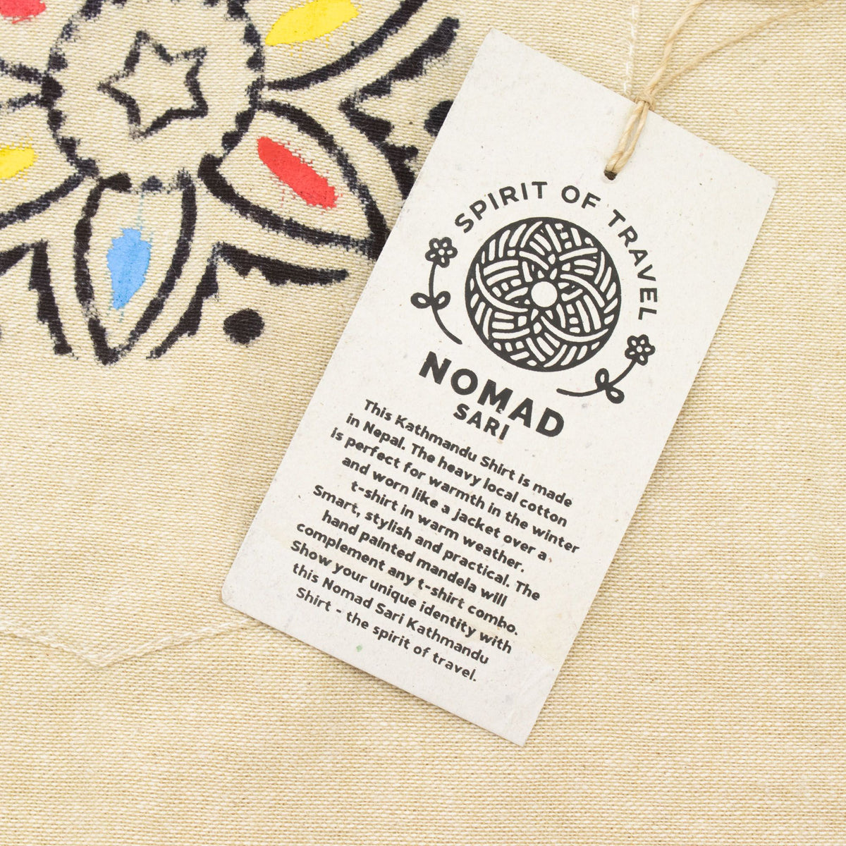 Nomad Sari Kathmandu Shirt – Stone, XXL