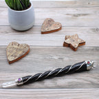Chakra Angel Gold Crystal Wand