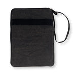 Charcoal Stonewash Tablet Pouch – 21 × 29cm