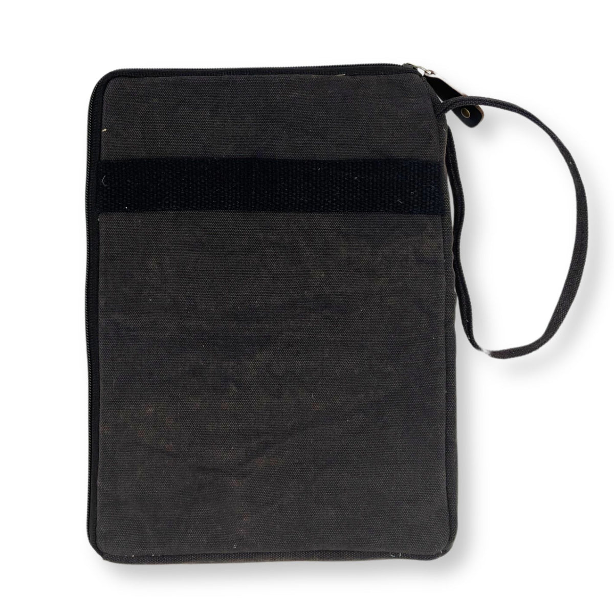 Charcoal Stonewash Tablet Pouch – 21 × 29cm
