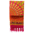 Ruby and Lime Mandala Sarong