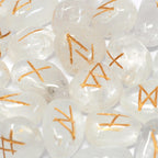 Indian Rune Set in Crystal Pouch