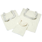 Small Natural Cotton Tote Bag – 25 x 20cm