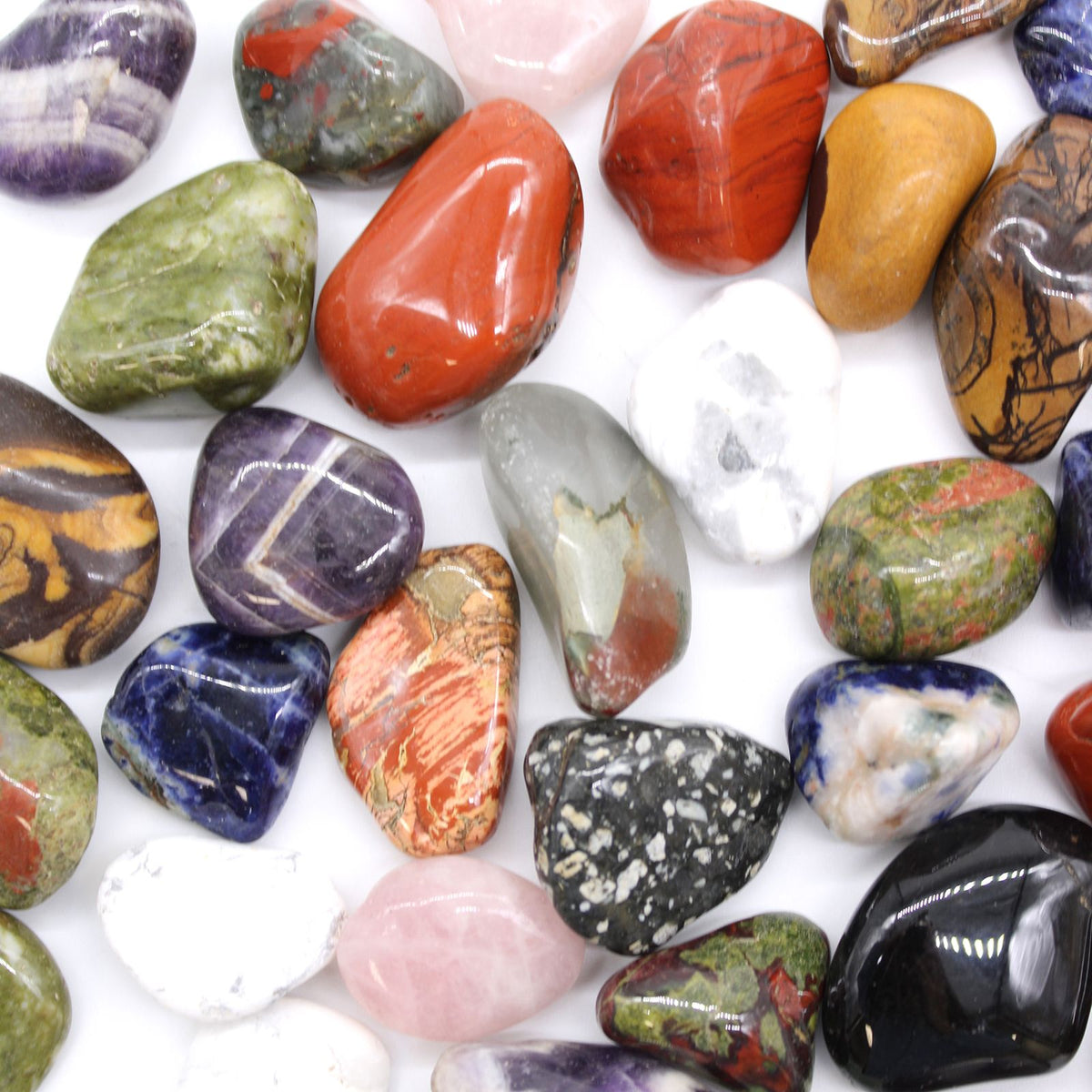 Dragon Stone Tumble Stones – 12 Medium Stones