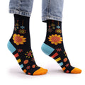 Mandala Flowers Bamboo Socks – EU 36–40