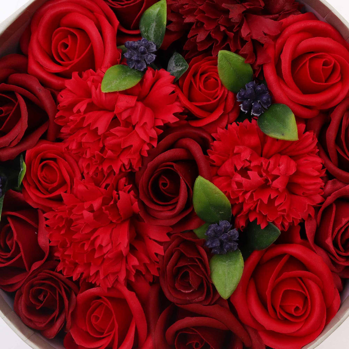 Classic Red Rose Soap Flower Gift Box