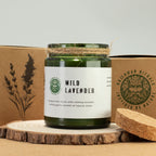 Wild Lavender Woodwick Soy Candle