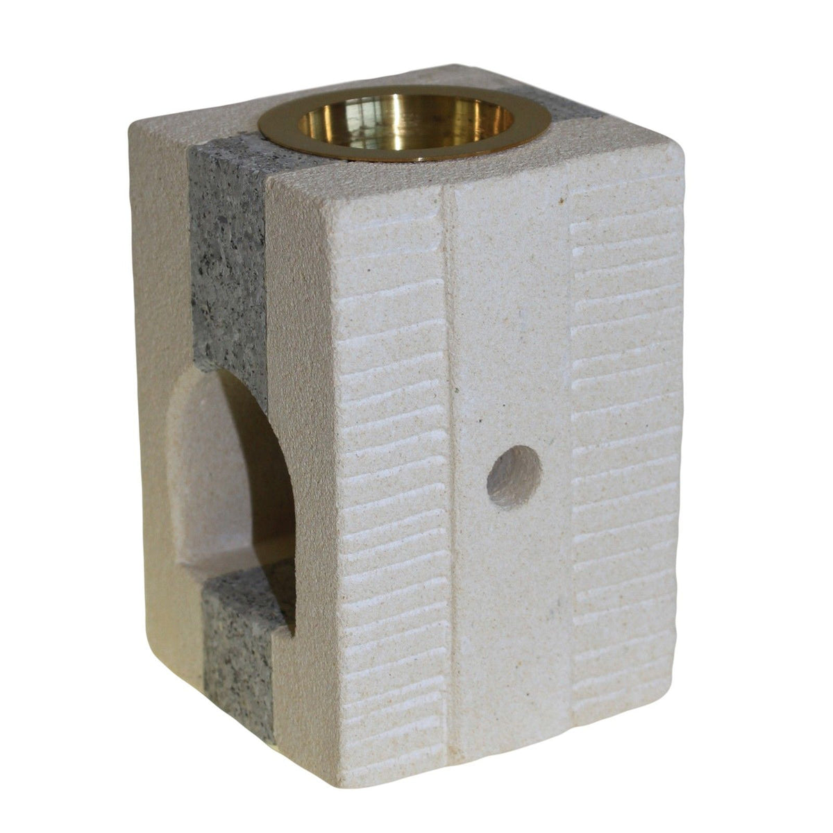 Square Sandstone Oil Burner