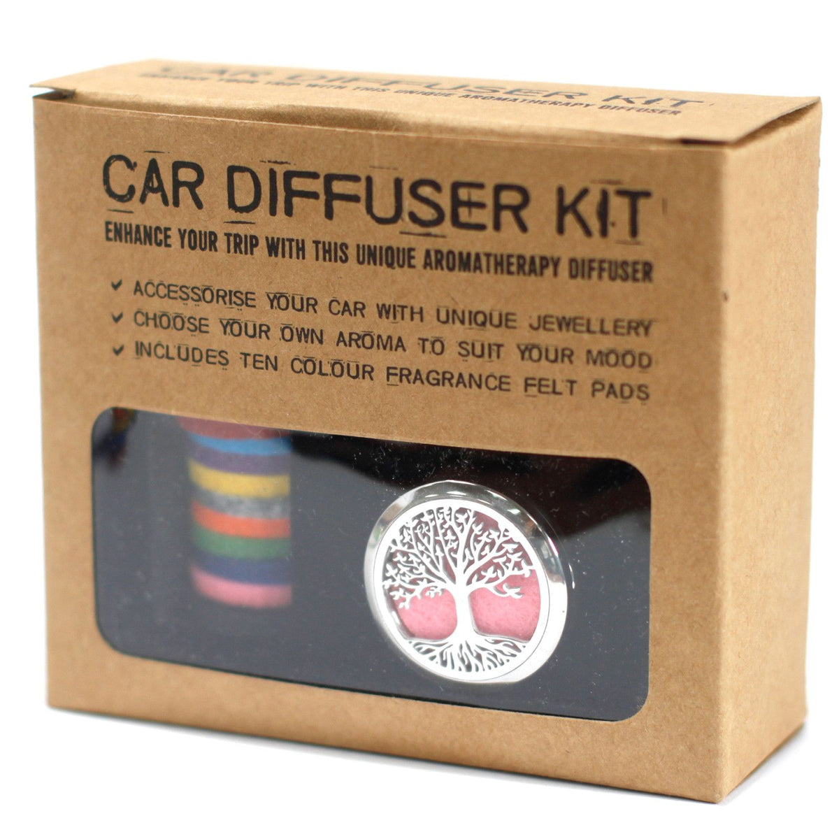 Auto Wheel Car Aromatherapy Diffuser Kit