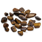 Golden Tiger’s Eye Tumble Stones – 24 Pieces