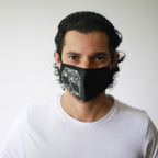Flower Skull Reusable Fashion Face Covering