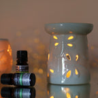 White Dragonfly Oil Burner