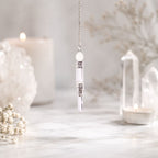 Three-Piece Rock Quartz Pendulum Set